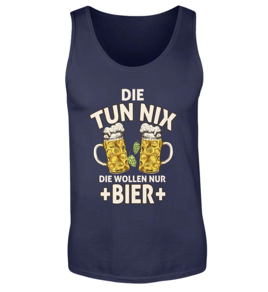 Die tun nix, die wollen nur Bier  - Herren Tanktop