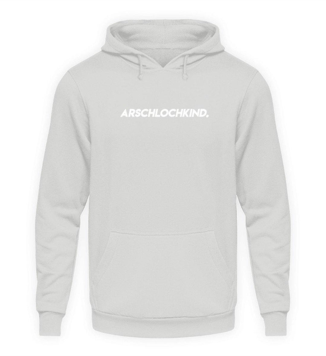 Arschlochkind.  - Unisex Kapuzenpullover Hoodie - Words on Shirts