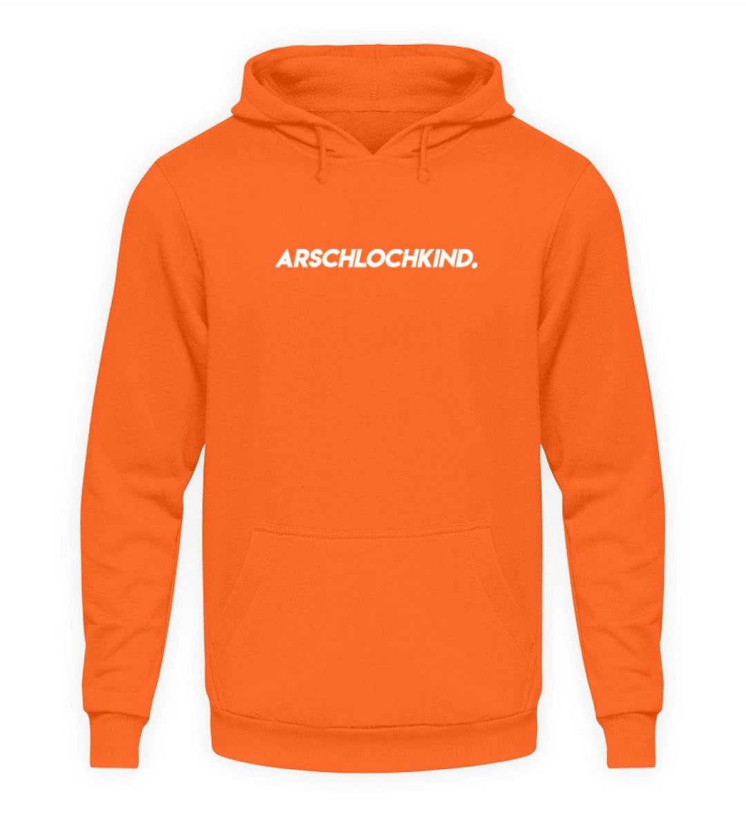 Arschlochkind.  - Unisex Kapuzenpullover Hoodie - Words on Shirts