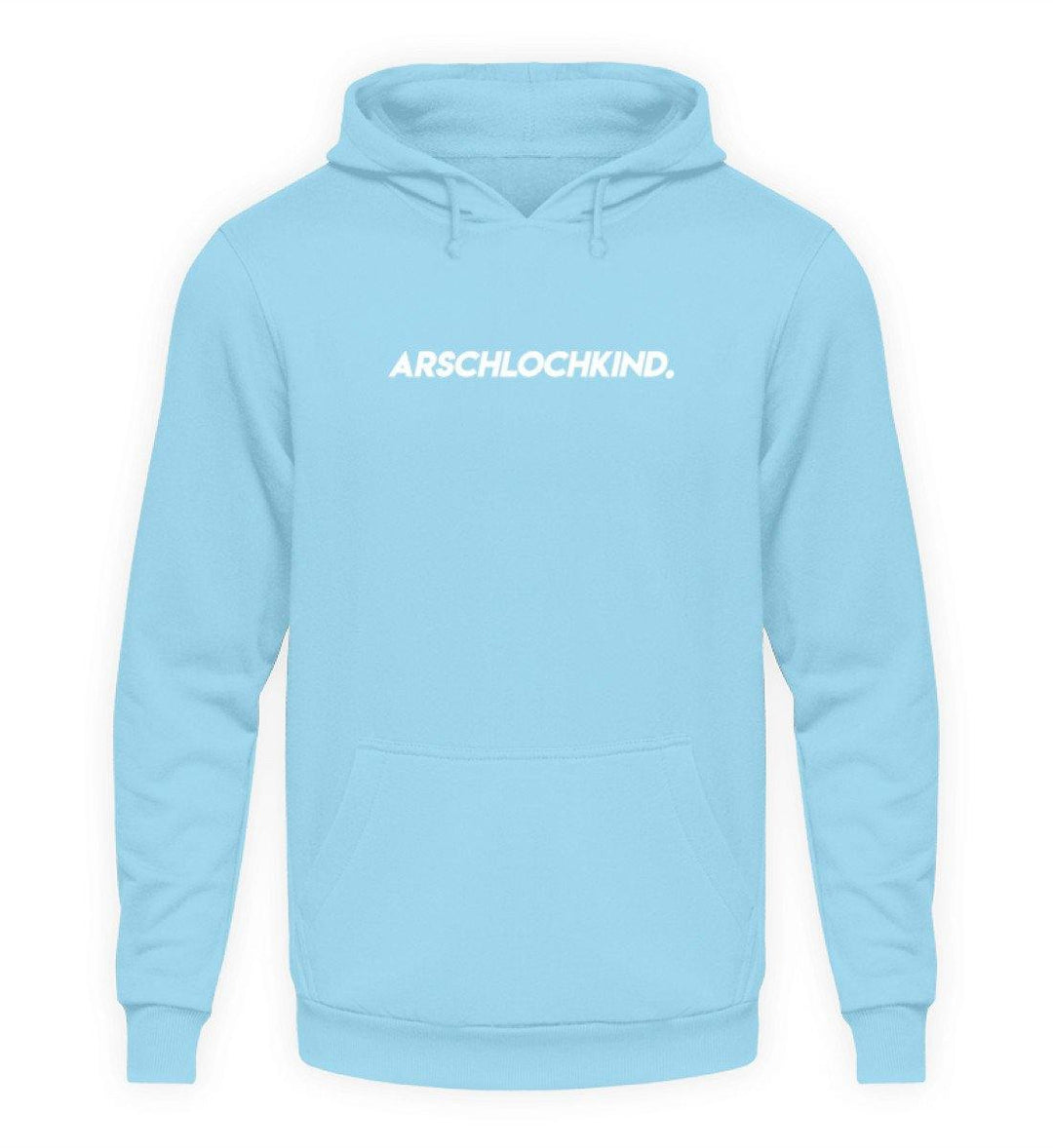 Arschlochkind.  - Unisex Kapuzenpullover Hoodie - Words on Shirts