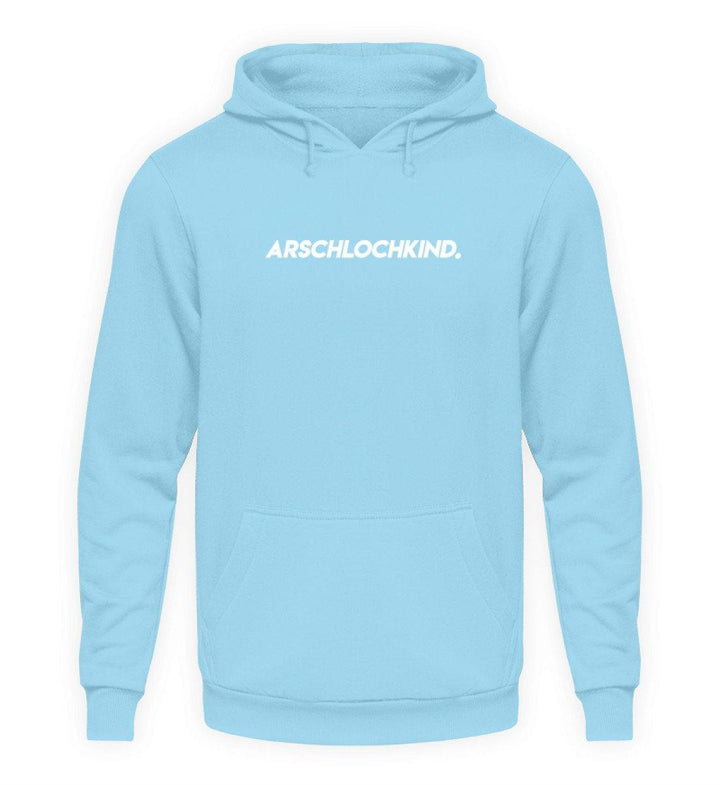 Arschlochkind.  - Unisex Kapuzenpullover Hoodie - Words on Shirts