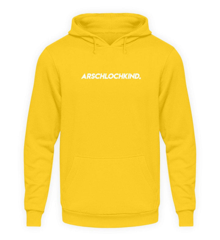 Arschlochkind.  - Unisex Kapuzenpullover Hoodie - Words on Shirts