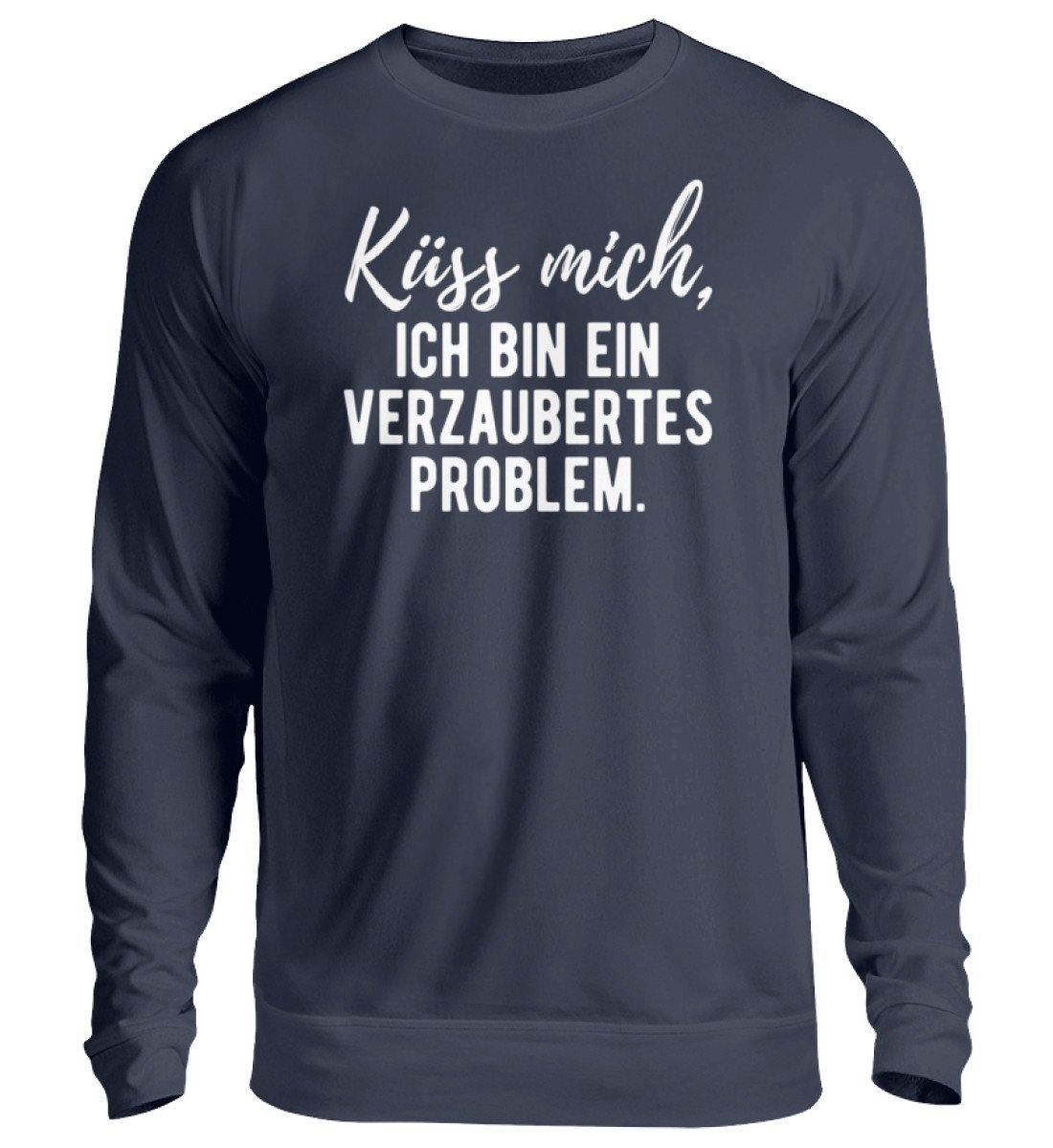 Küss mich - verzaubertes Problem  - Unisex Pullover