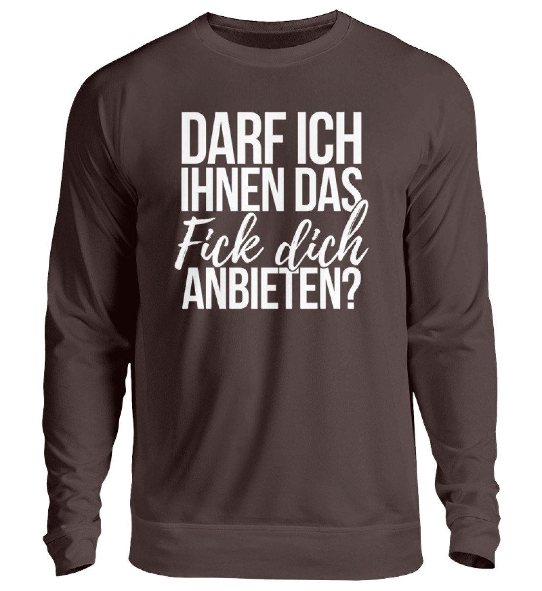 Darf ich ihnen das Fick dich anbieten?  - Unisex Pullover