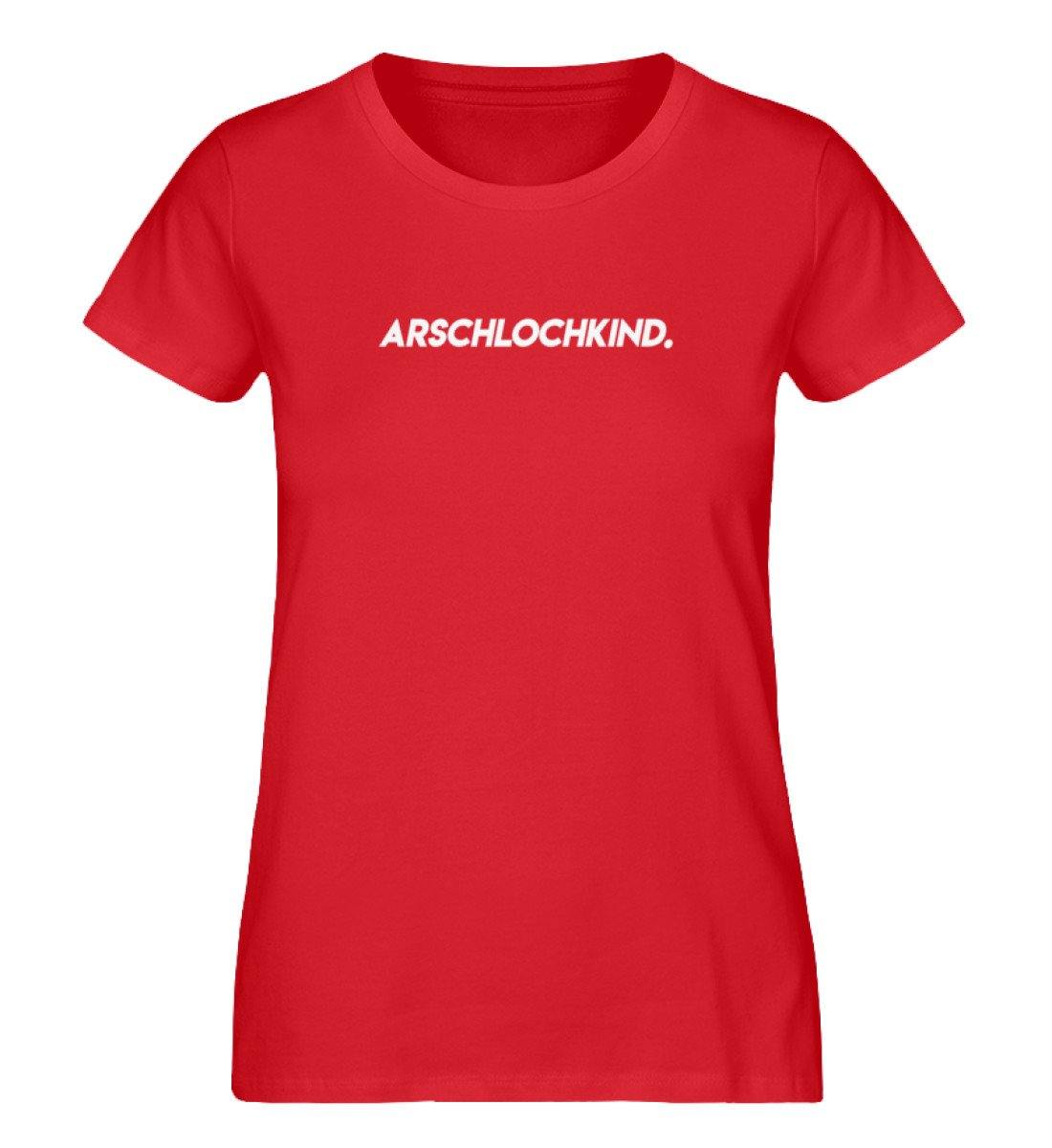 Arschlochkind - Damen Premium Organic Shirt