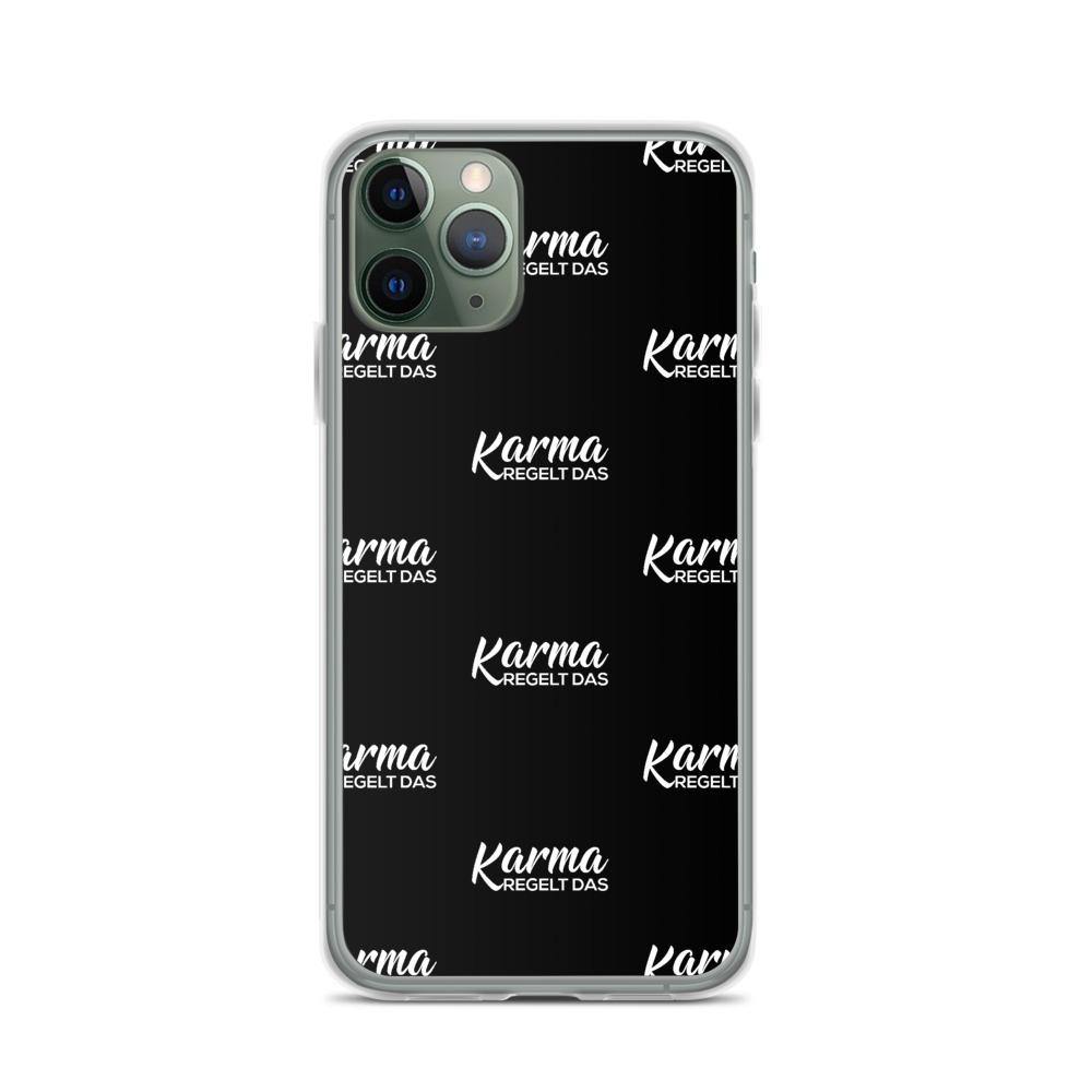iPhone Hülle - Karma regelt das Pattern