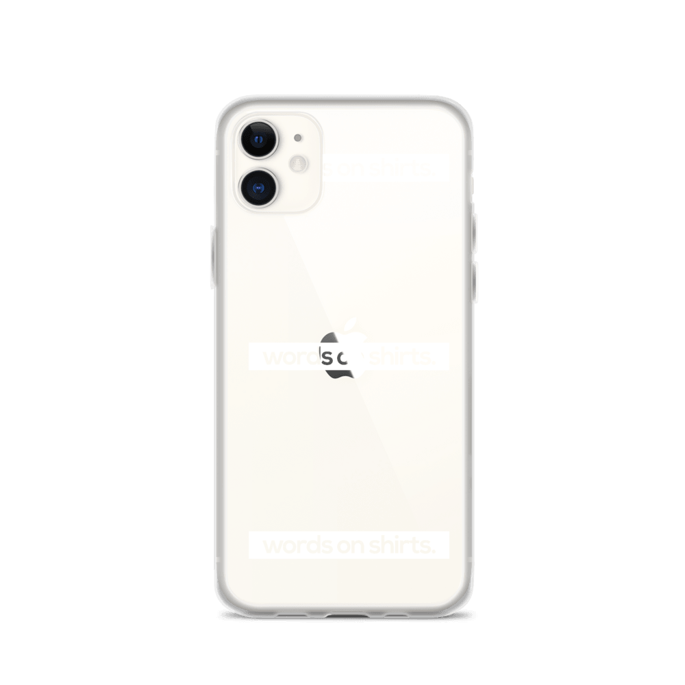 iPhone Hülle - Words on Shirts