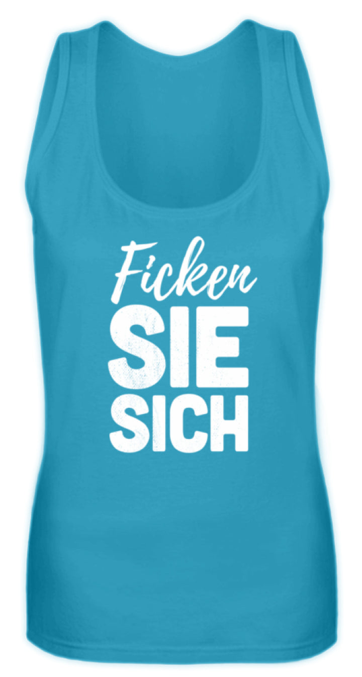 F*cken Sie sich  - Frauen Tanktop - Words on Shirts