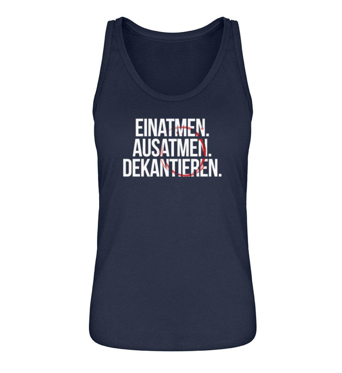 Einatmen. Ausatmen. Dekantieren.  - Damen Premium Organic Tanktop ST/ST