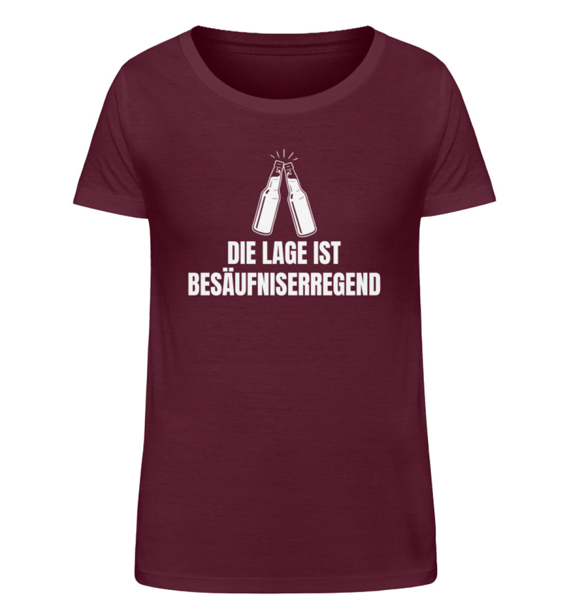 Die Lage ist besäufniserregend  - Damen Organic Shirt