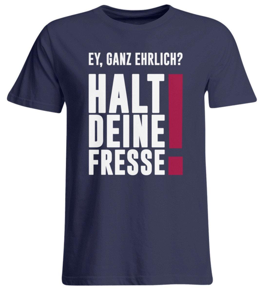 Ey ganz ehrlich? Halt die Fresse! 2020  - Übergrößenshirt