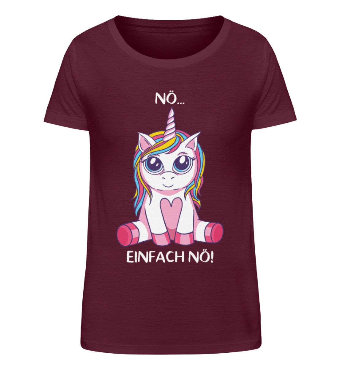 Nö... Einfach Nö! - Einhorn TF  - Damen Organic Shirt