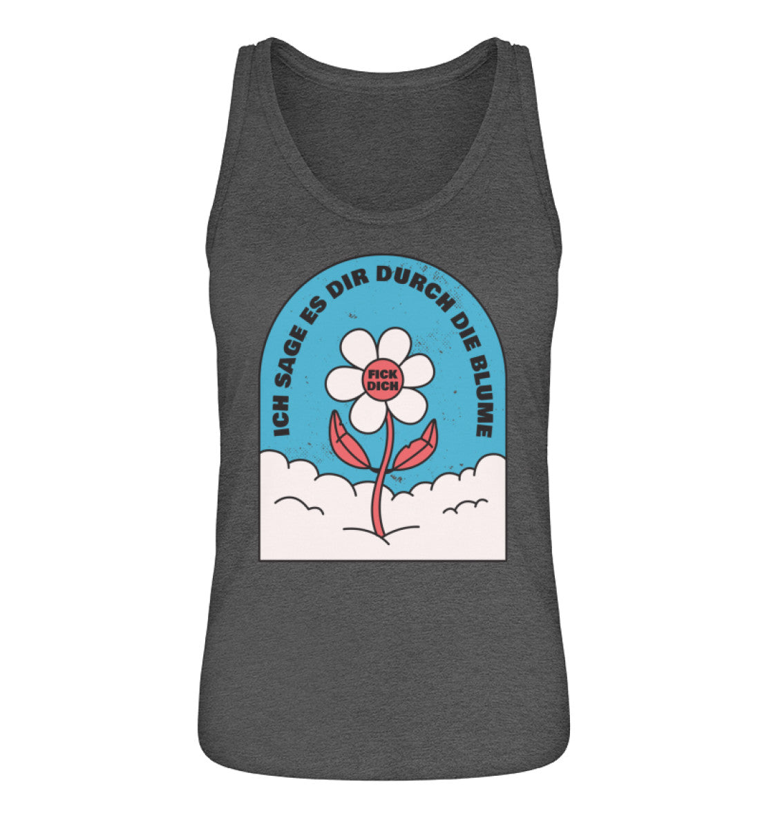 Ich sage es durch die Blume F!ck Dich  - Damen Premium Organic Tanktop ST/ST