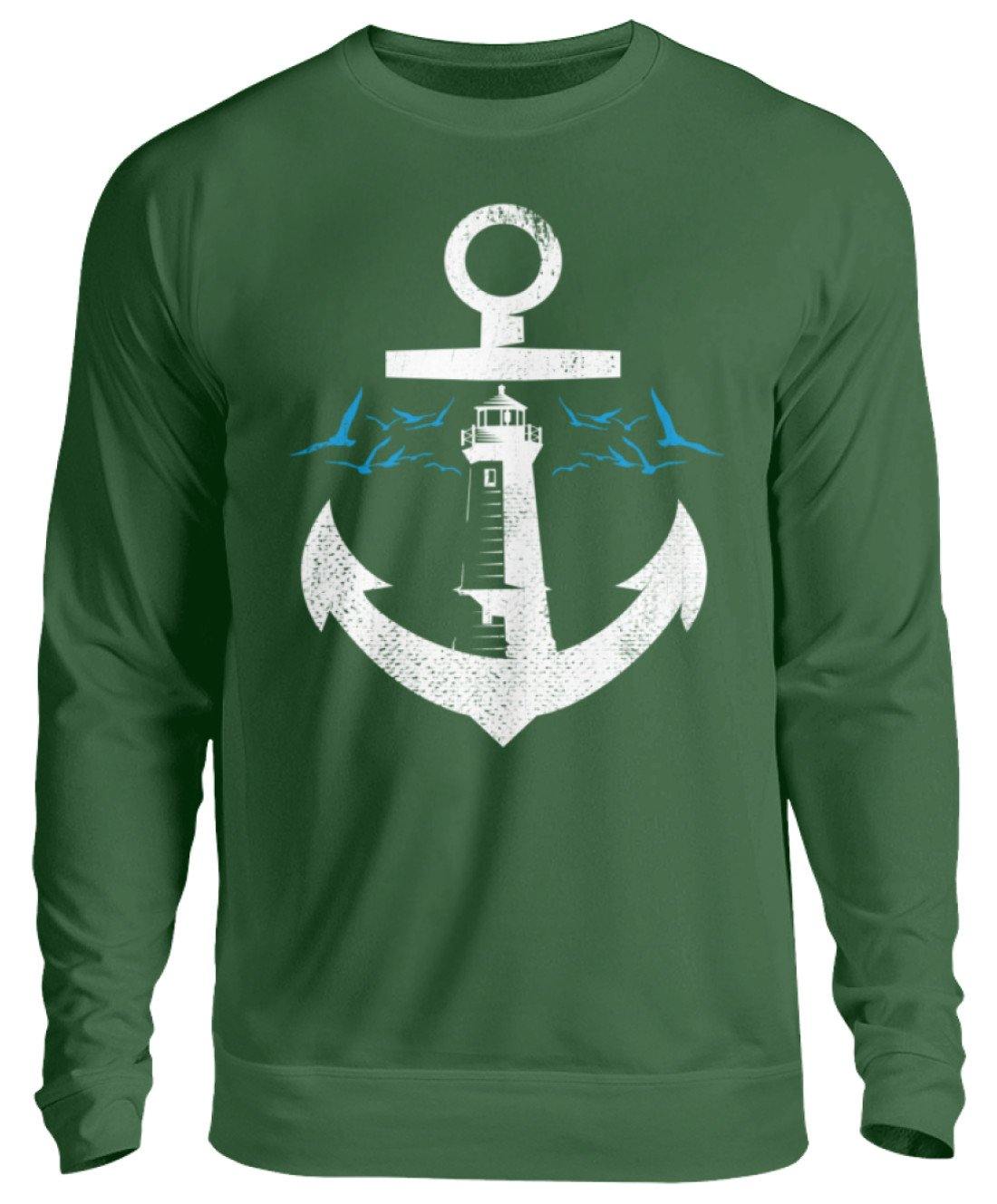 Norddeutsch Anker Leuchtturm  - Unisex Pullover