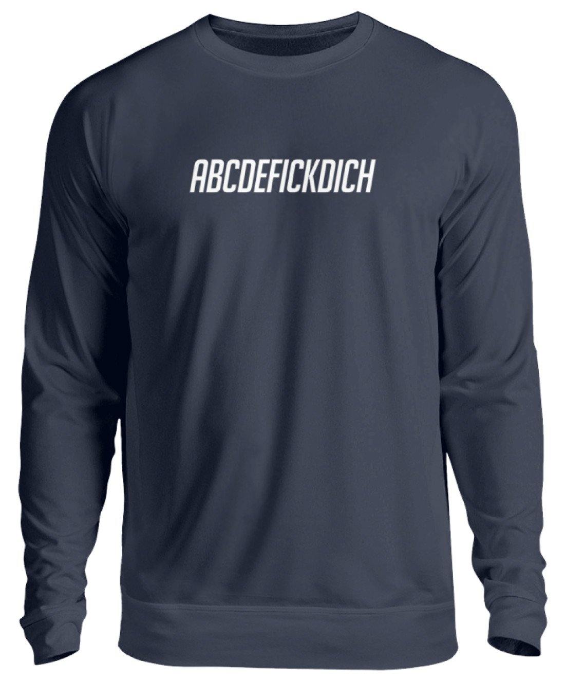 ABCDEFICKDICH - WORDS ON SHIRTS  - Unisex Pullover