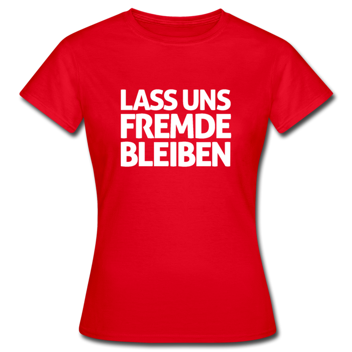 Frauen T-Shirt - Rot