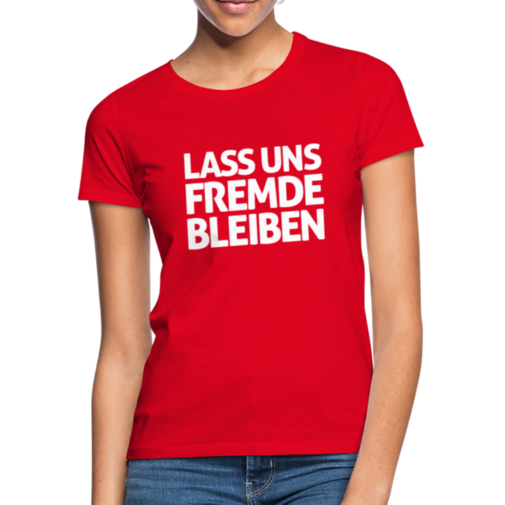 Frauen T-Shirt - Rot