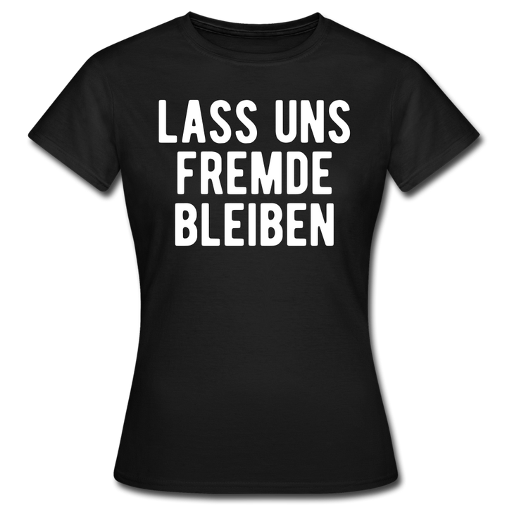 Frauen T-Shirt - Schwarz