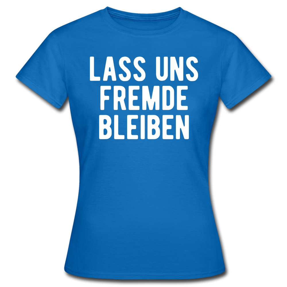 Frauen T-Shirt - Royalblau