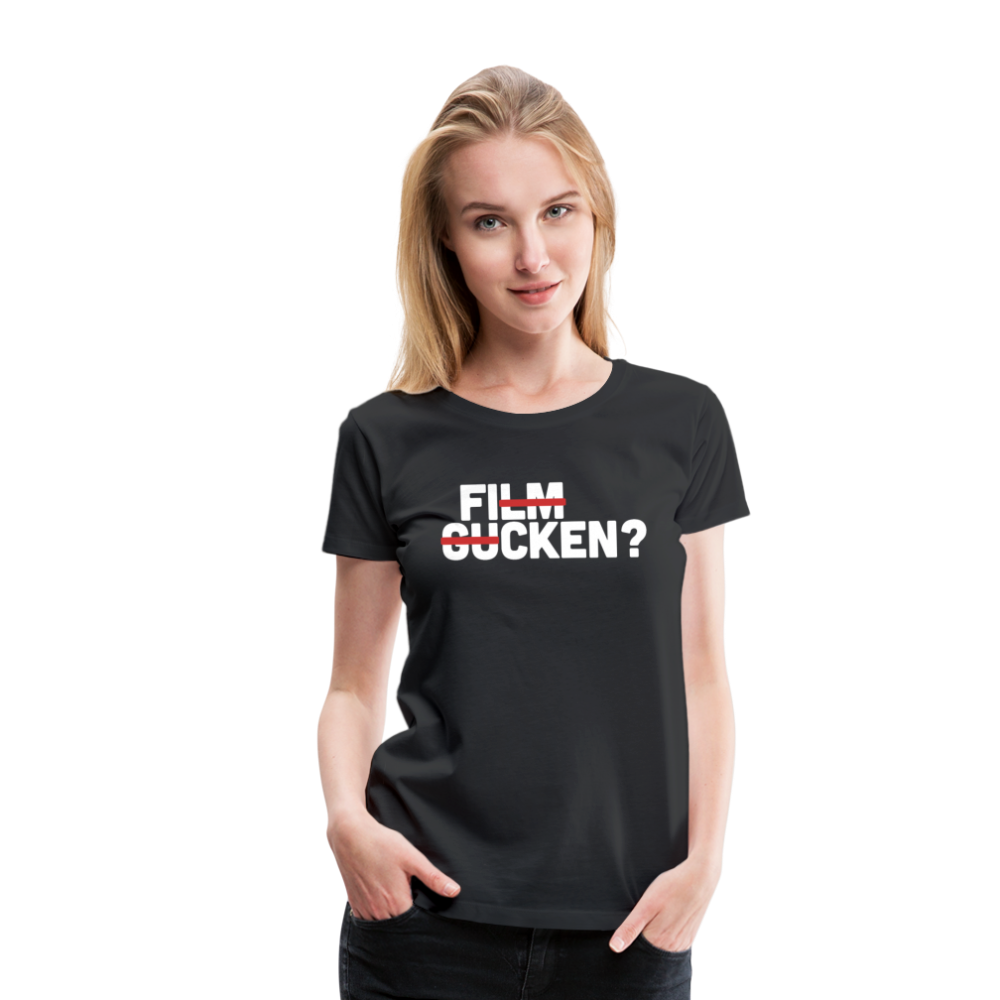 Frauen Premium T-Shirt - Schwarz