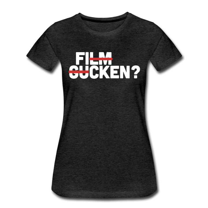 Frauen Premium T-Shirt - Anthrazit