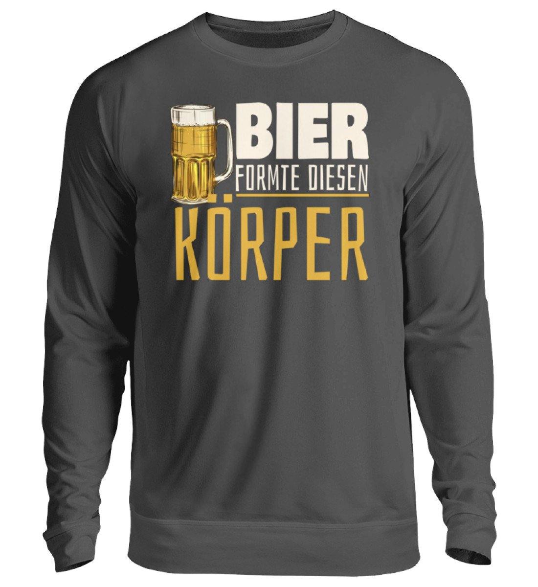Bier formte diesen Körper  - Unisex Pullover