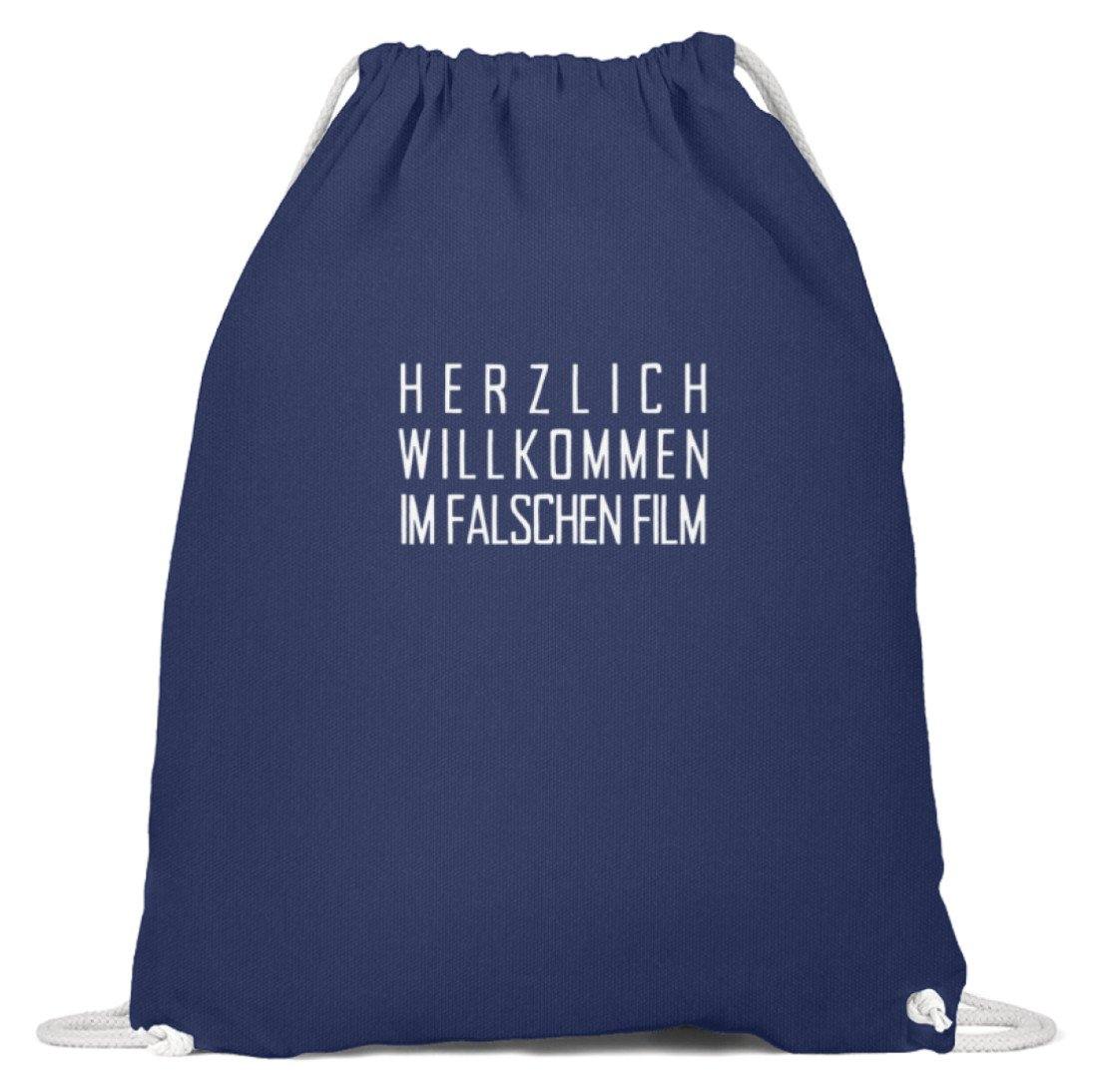 Herzlich willkommen im falschen Film  - Baumwoll Gymsac
