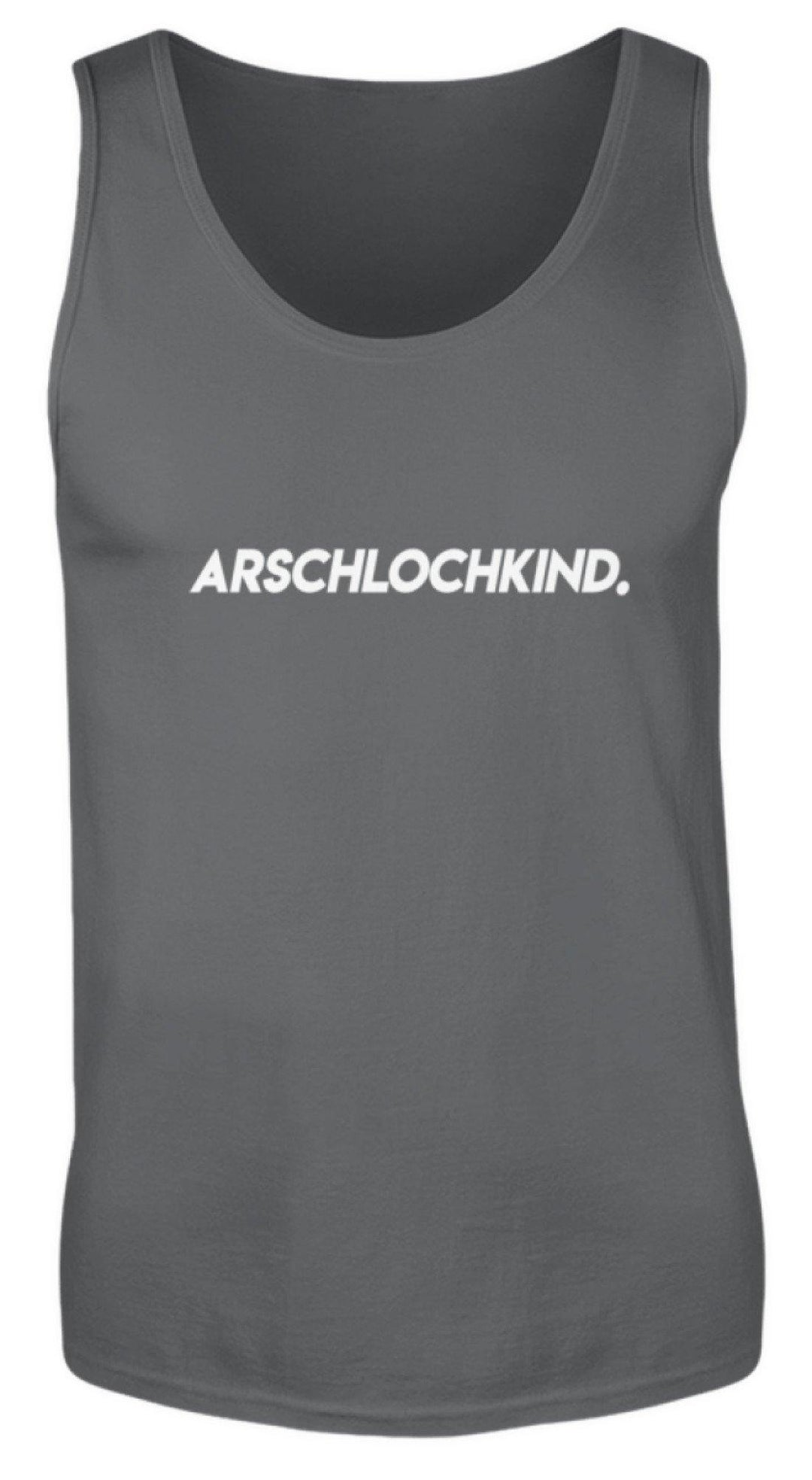 Arschlochkind.  - Herren Tanktop - Words on Shirts