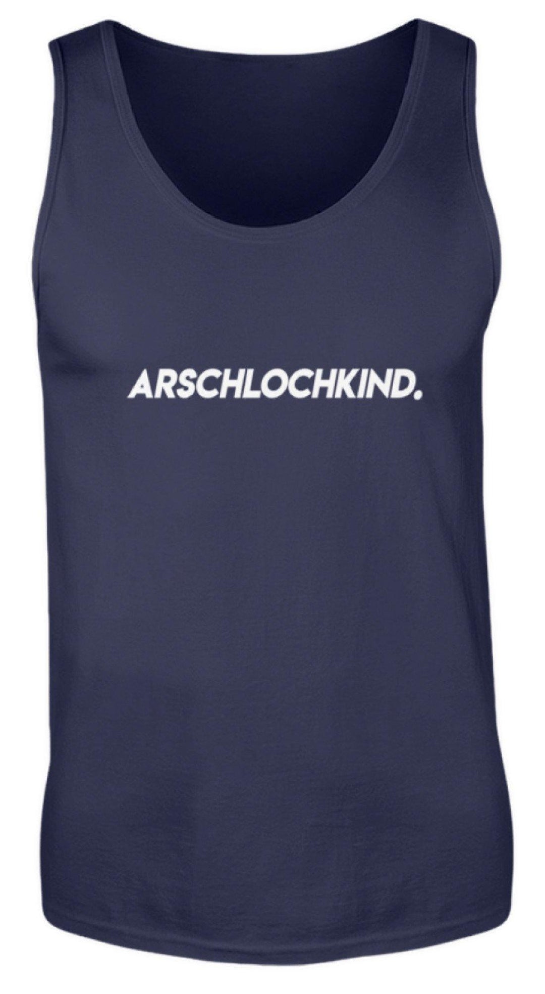 Arschlochkind.  - Herren Tanktop - Words on Shirts