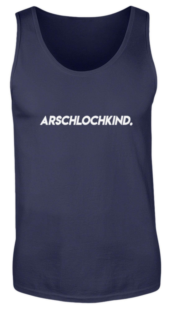 Arschlochkind.  - Herren Tanktop - Words on Shirts