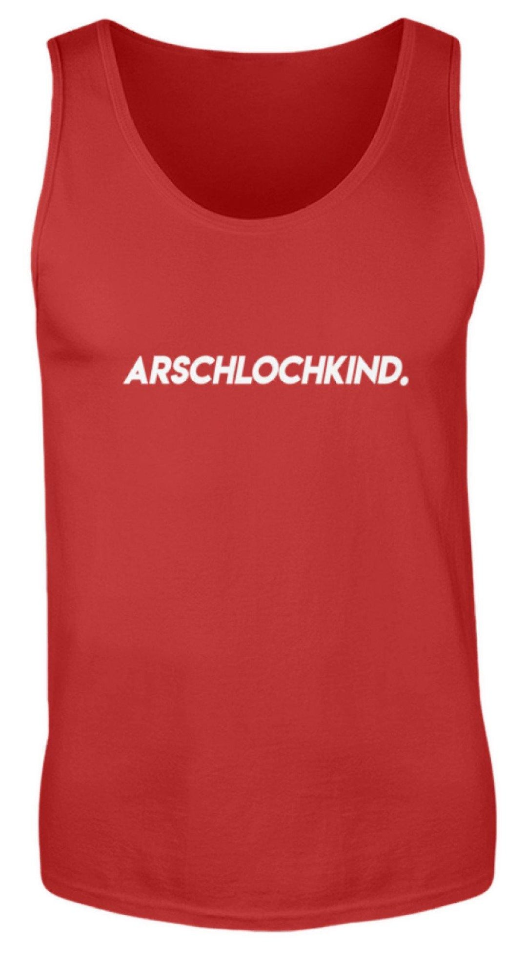 Arschlochkind.  - Herren Tanktop - Words on Shirts