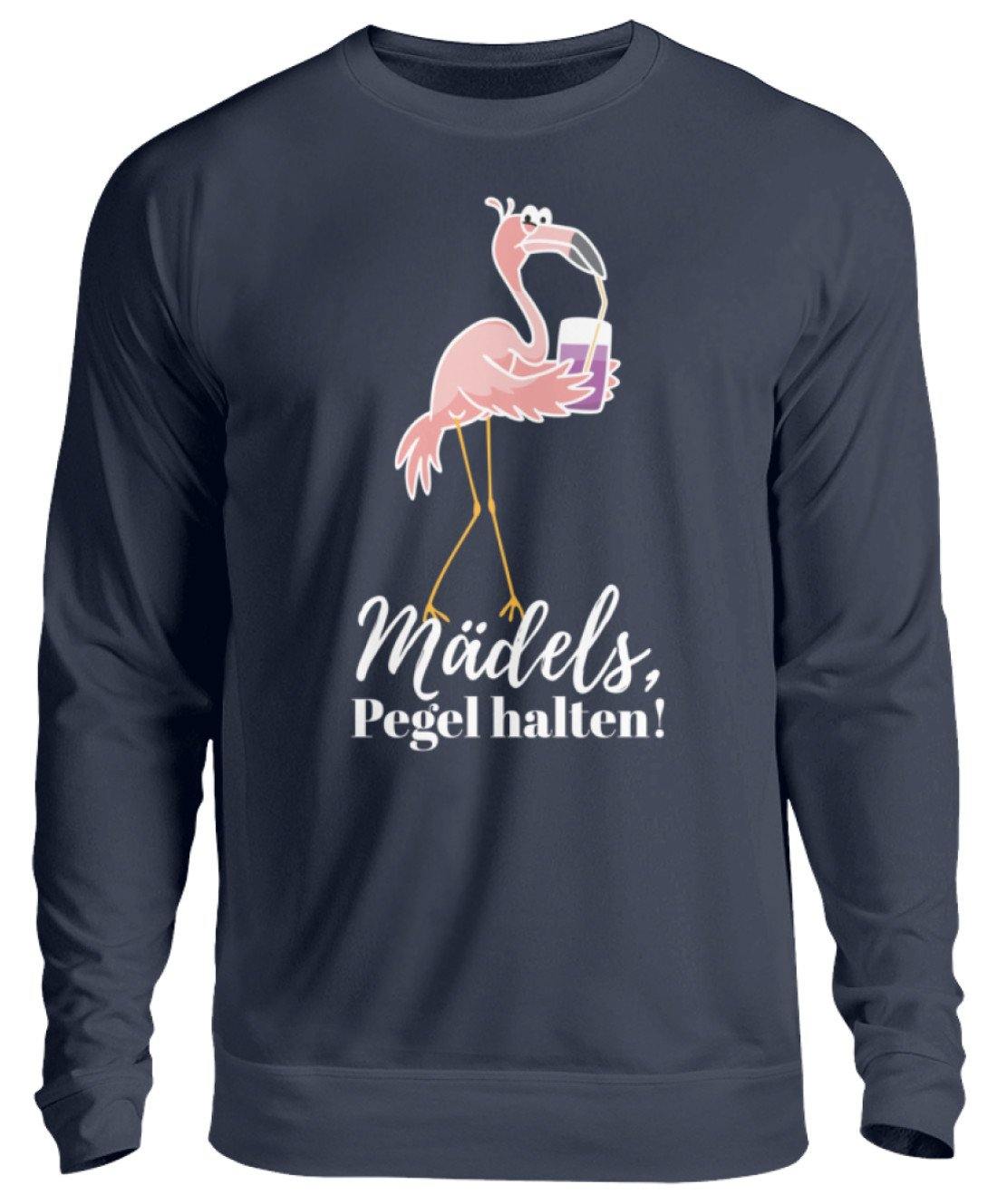 Mädels Pegel halten - Flamingo  - Unisex Pullover