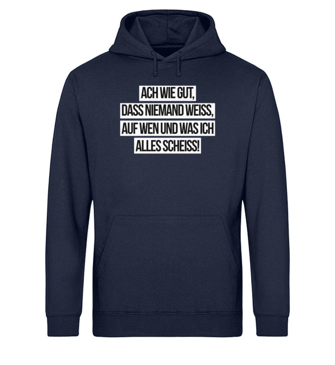 Ach wie gut - Words on Shirts  - Unisex Organic Hoodie