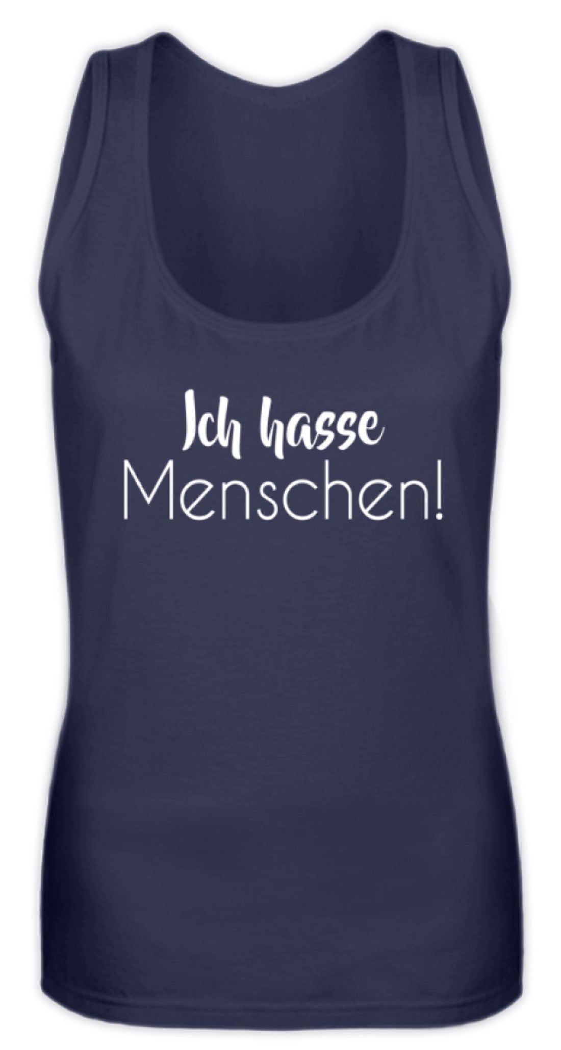 Ich hasse Menschen - Girls only  - Frauen Tanktop