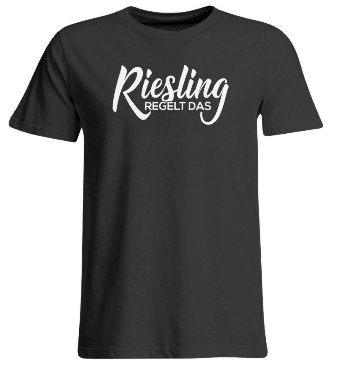 Riesling regelt das  - Übergrößenshirt