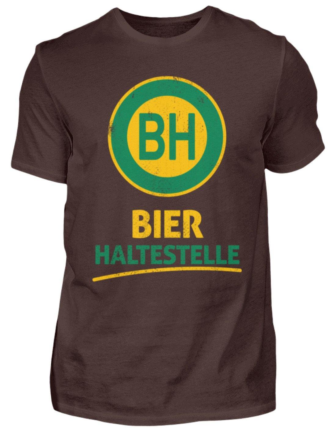 BH Bier Haltestelle - Words on Shirts  - Herren Shirt