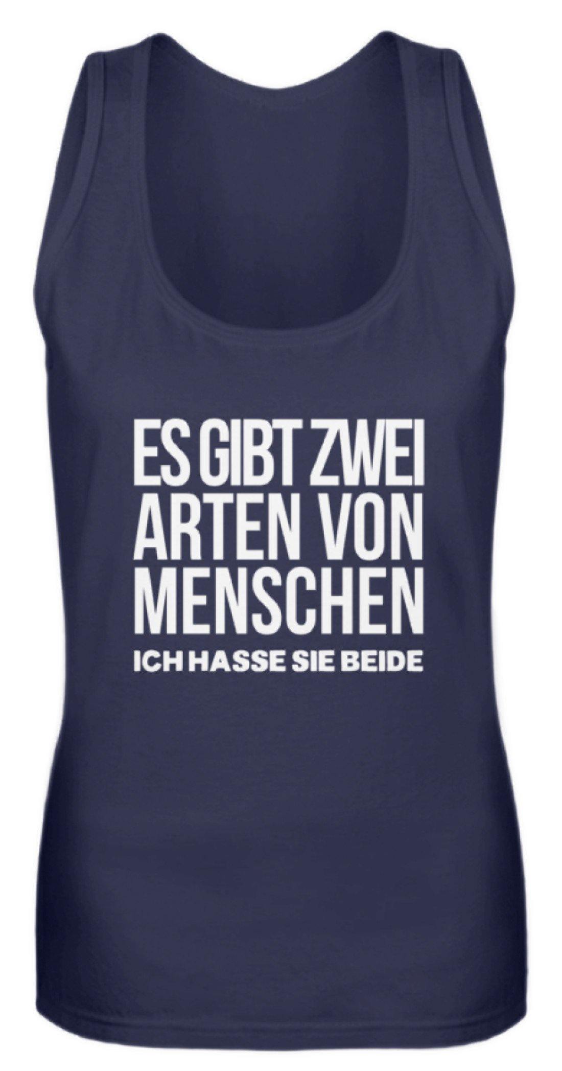 2 Arten Menschen - Words on Shirts  - Frauen Tanktop