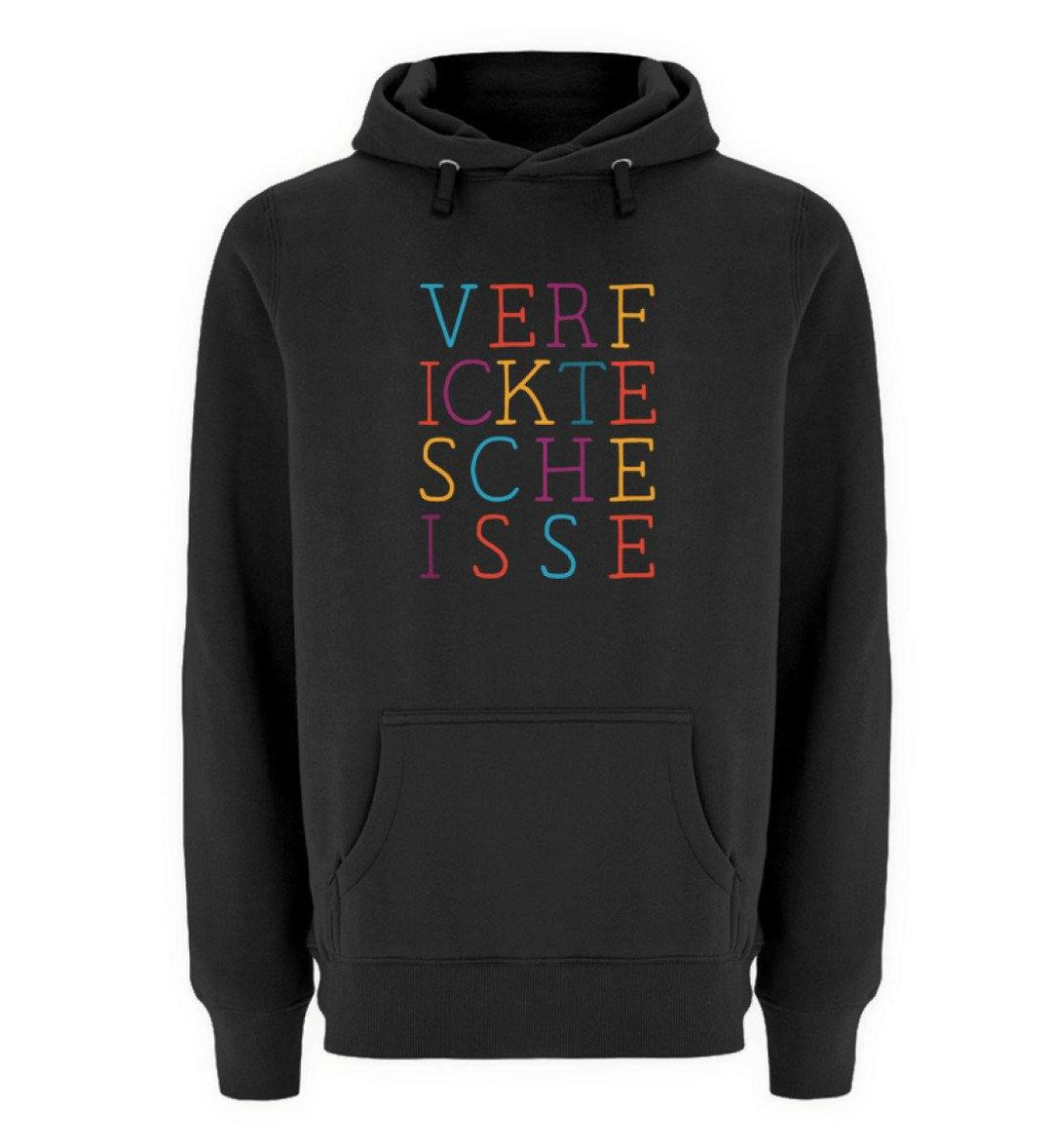 verf ickte sche isse Words on Shirts PR  - Unisex Premium Kapuzenpullover - Words on Shirts Sag es mit dem Mittelfinger Shirts Hoodies Sweatshirt Taschen Gymsack Spruch Sprüche Statement