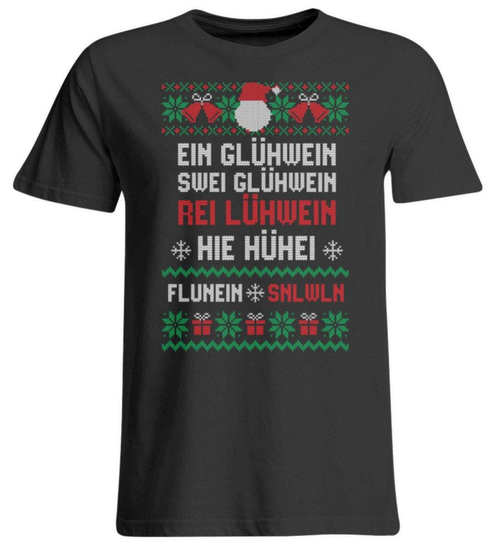 1 2 3 4 5 6 Glühwein - Words on Shirts  - Übergrößenshirt - Words on Shirts Sag es mit dem Mittelfinger Shirts Hoodies Sweatshirt Taschen Gymsack Spruch Sprüche Statement