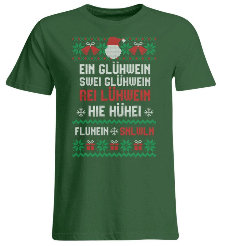 1 2 3 4 5 6 Glühwein - Words on Shirts  - Übergrößenshirt - Words on Shirts Sag es mit dem Mittelfinger Shirts Hoodies Sweatshirt Taschen Gymsack Spruch Sprüche Statement
