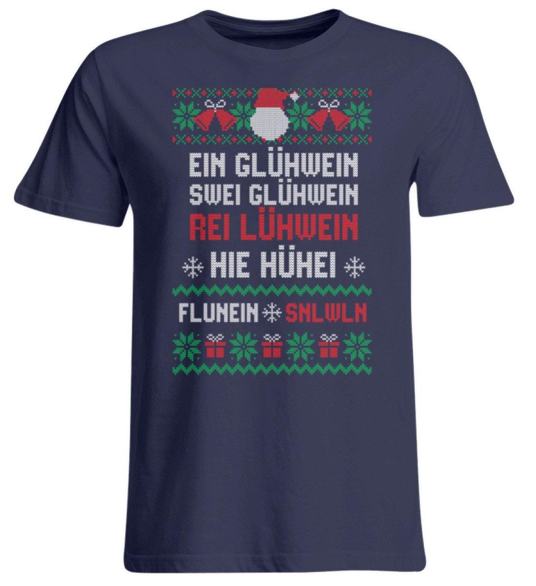 1 2 3 4 5 6 Glühwein - Words on Shirts  - Übergrößenshirt