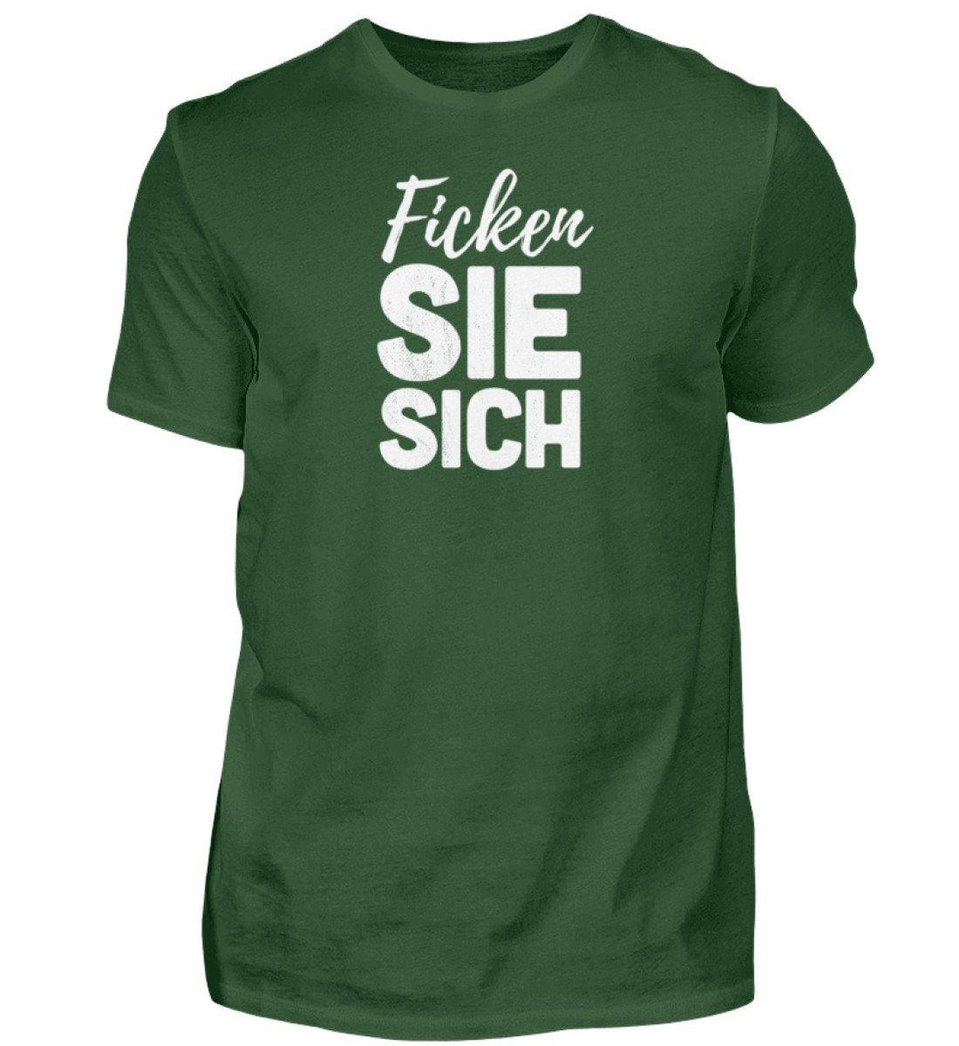 F!cken Sie sich - Words on Shirts - PR  - Herren Premiumshirt - Words on Shirts Sag es mit dem Mittelfinger Shirts Hoodies Sweatshirt Taschen Gymsack Spruch Sprüche Statement