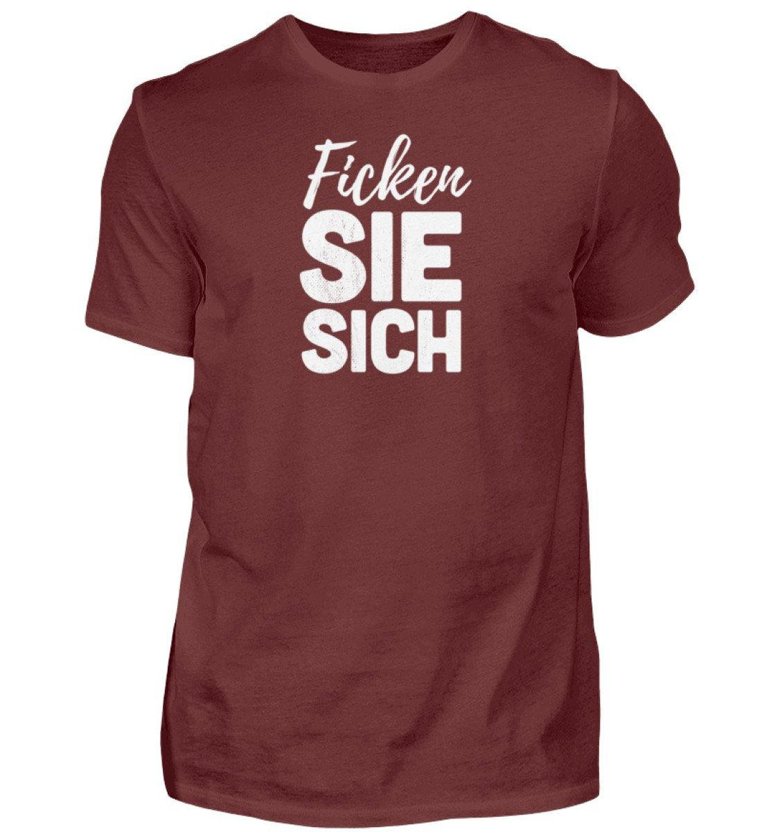 F!cken Sie sich - Words on Shirts - PR  - Herren Premiumshirt - Words on Shirts Sag es mit dem Mittelfinger Shirts Hoodies Sweatshirt Taschen Gymsack Spruch Sprüche Statement