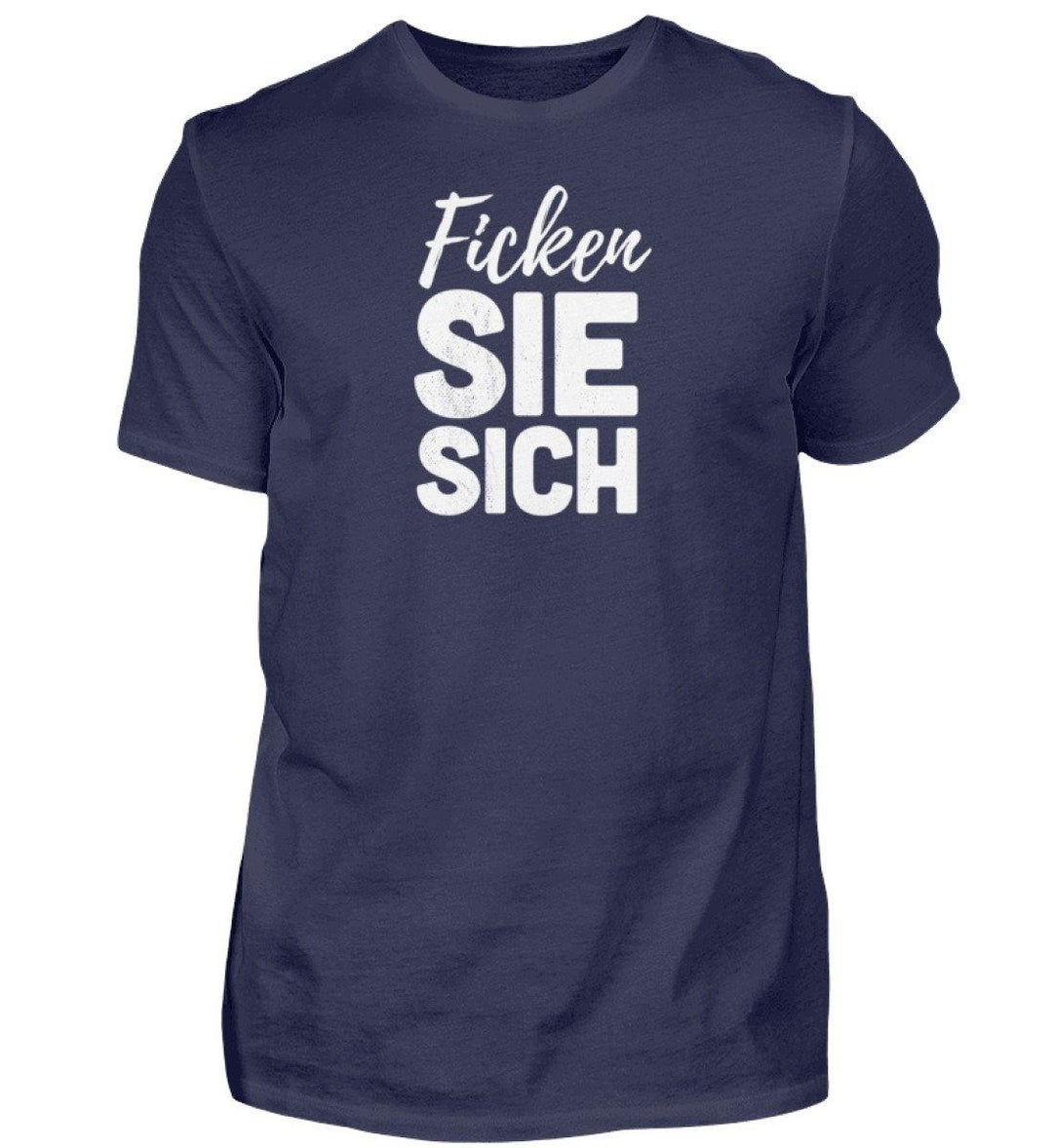 F!cken Sie sich - Words on Shirts - PR  - Herren Premiumshirt - Words on Shirts Sag es mit dem Mittelfinger Shirts Hoodies Sweatshirt Taschen Gymsack Spruch Sprüche Statement