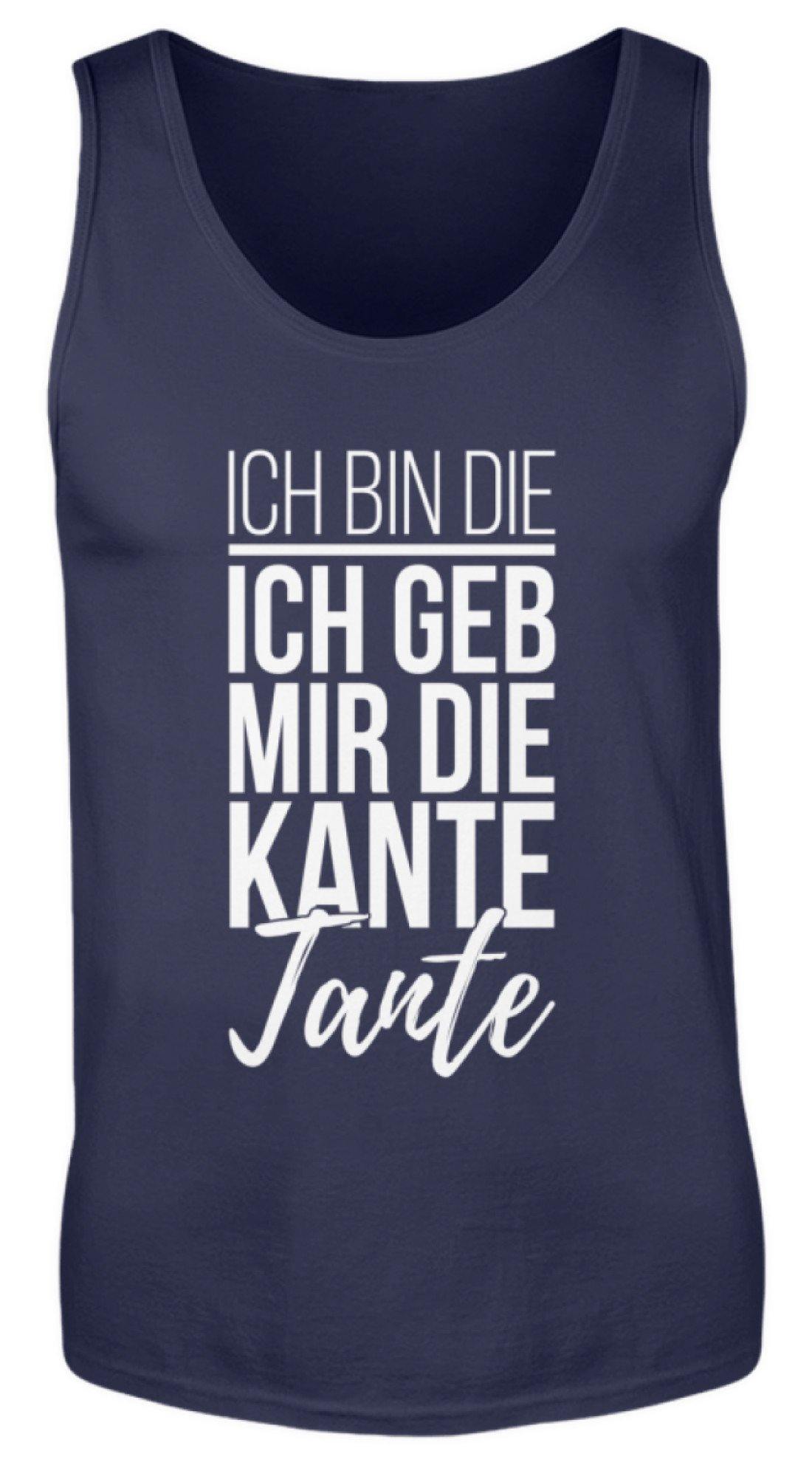 Kante Tante - Words on Shirts  - Herren Tanktop
