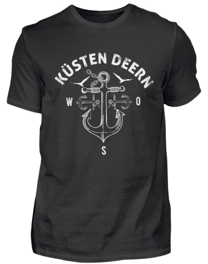 Küsten Deern 2 - Norddeutsch   - Herren Shirt - Words on Shirts Sag es mit dem Mittelfinger Shirts Hoodies Sweatshirt Taschen Gymsack Spruch Sprüche Statement