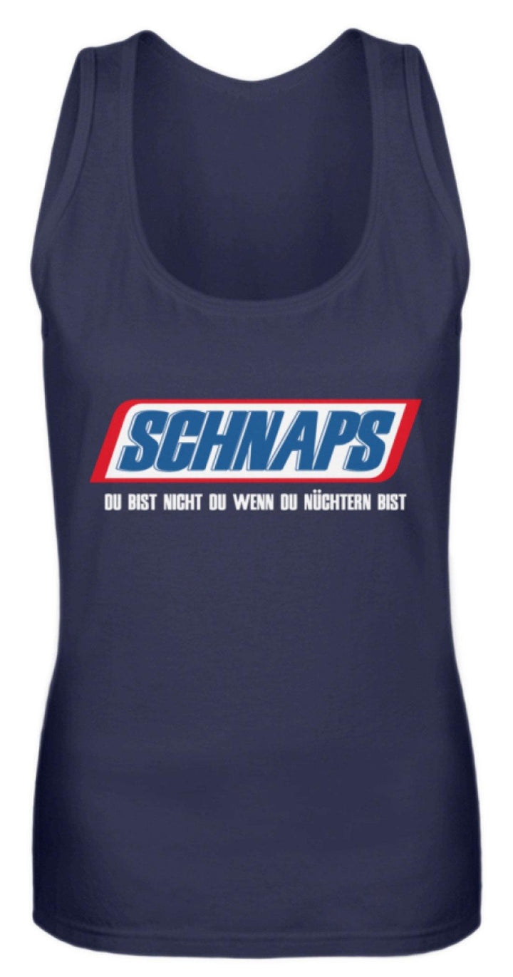 Schnaps - Wenn du nüchtern bist  - Frauen Tanktop - Words on Shirts Sag es mit dem Mittelfinger Shirts Hoodies Sweatshirt Taschen Gymsack Spruch Sprüche Statement
