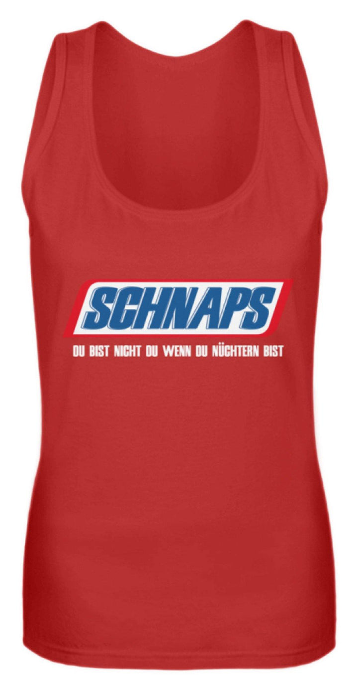 Schnaps - Wenn du nüchtern bist  - Frauen Tanktop - Words on Shirts Sag es mit dem Mittelfinger Shirts Hoodies Sweatshirt Taschen Gymsack Spruch Sprüche Statement