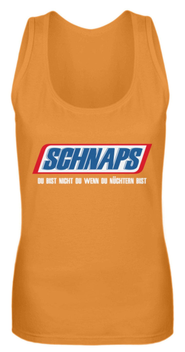 Schnaps - Wenn du nüchtern bist  - Frauen Tanktop - Words on Shirts Sag es mit dem Mittelfinger Shirts Hoodies Sweatshirt Taschen Gymsack Spruch Sprüche Statement