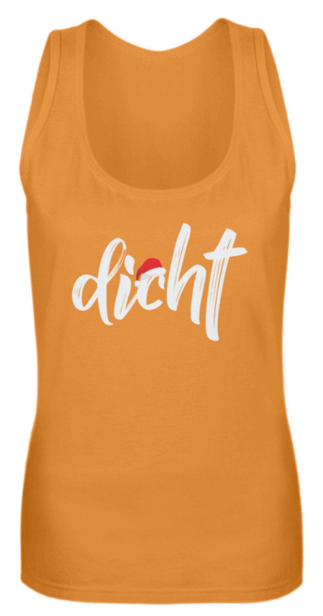 Dicht - Hacke Dicht - Words on Shirts  - Frauen Tanktop - Words on Shirts Sag es mit dem Mittelfinger Shirts Hoodies Sweatshirt Taschen Gymsack Spruch Sprüche Statement